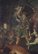 Robert Peake the Elder Henry Frederick,Prince of Wales and Sir John Harrington china oil painting reproduction